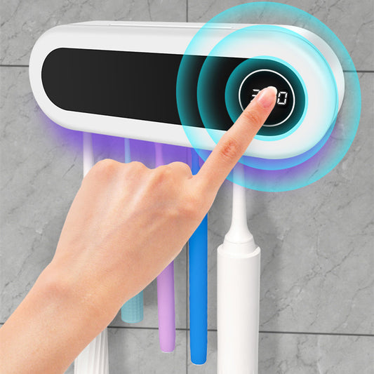 Wall Mounted UV Toothbrush Sterilizer Holder