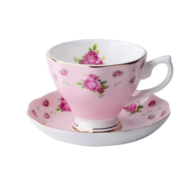 Bone China Coffee Cup Set