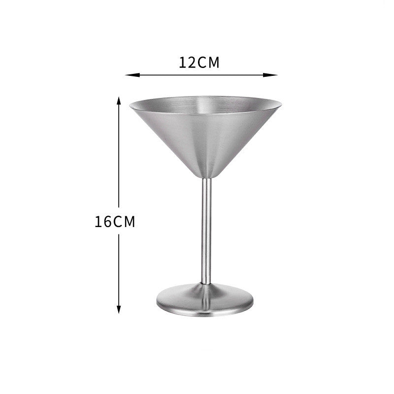 200ml Stainless Steel Martini Cup