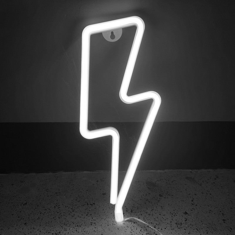 Bed Room Decoration Lightning Bolt Light