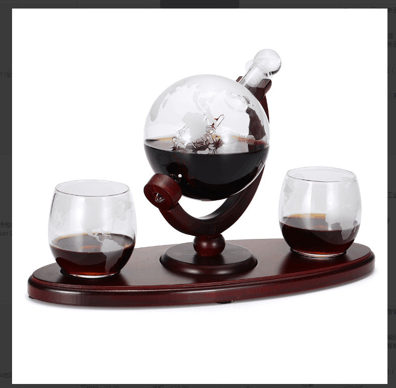 Decorative Globe Decanter