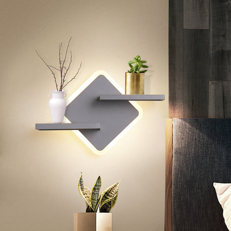 Contemporary Bedroom Bed Side Sconces