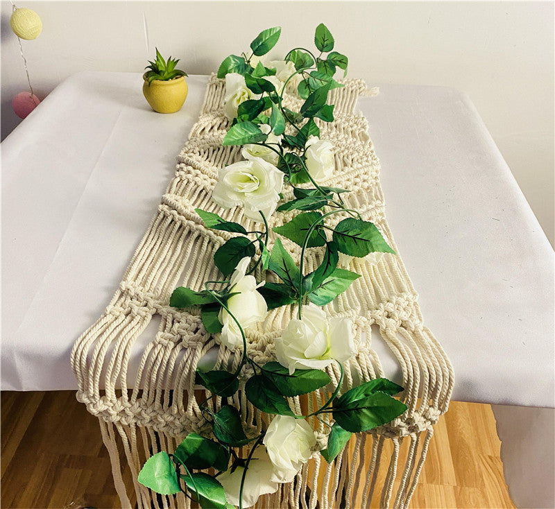 Hand-woven Table Runner Tapestry