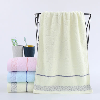 Simple Three-piece Premium Cotton Towel Set