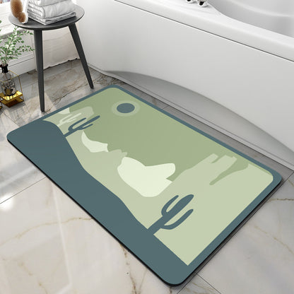 Bathroom Absorbent Floor Mat