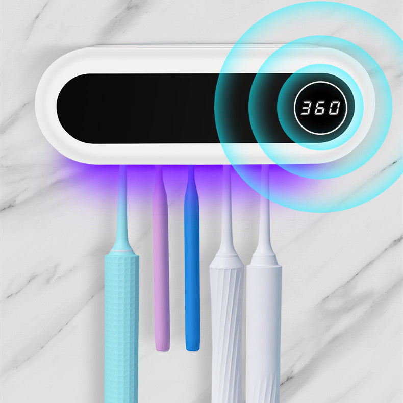 Wall Mounted UV Toothbrush Sterilizer Holder