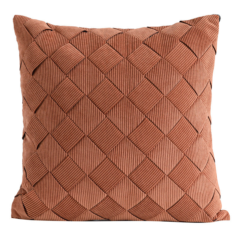 Vintage Corduroy Woven Pillow