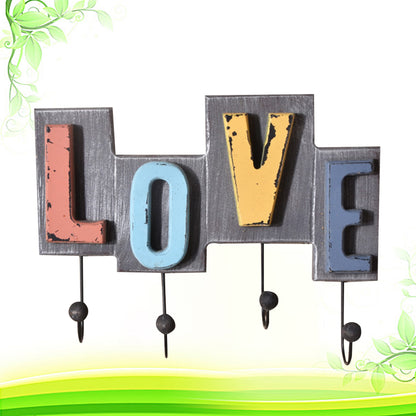 LOVE Wooden Hanging Rack