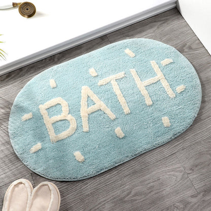 "BATH" Water-Absorbent Floor Mat