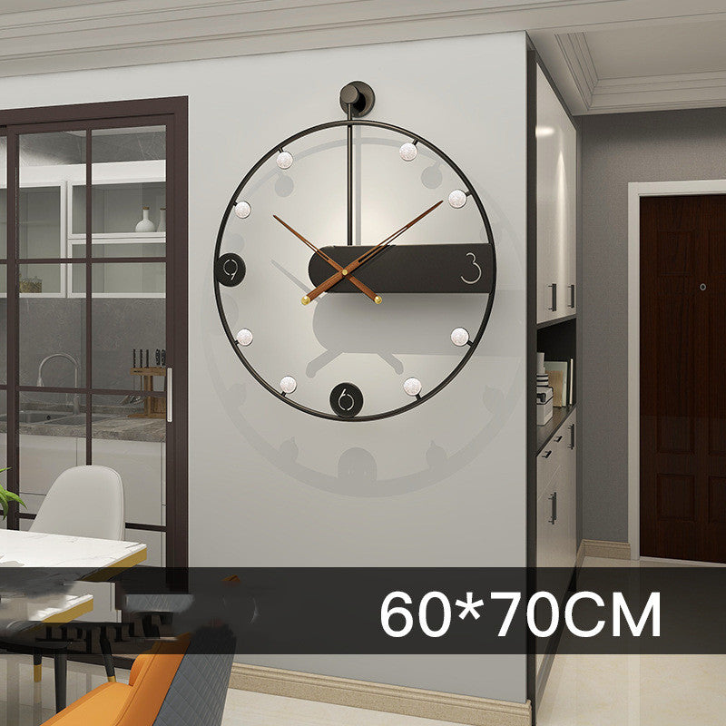 Iron Living Room Decorative Clock