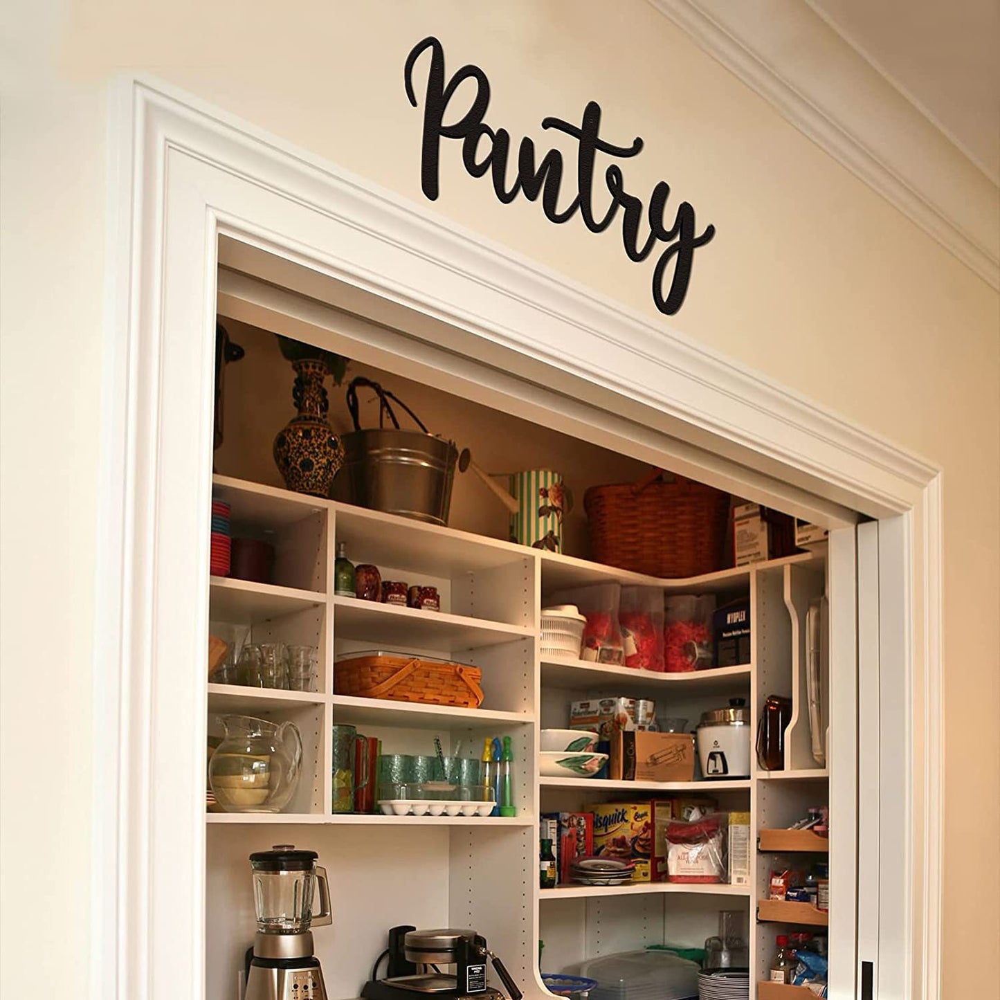 "Pantry" Metal Wall Decoration