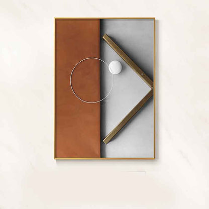 Geometric Poster Canvas Painting