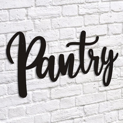 "Pantry" Metal Wall Decoration