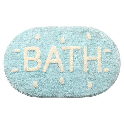 "BATH" Water-Absorbent Floor Mat