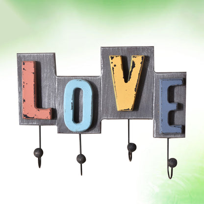 LOVE Wooden Hanging Rack