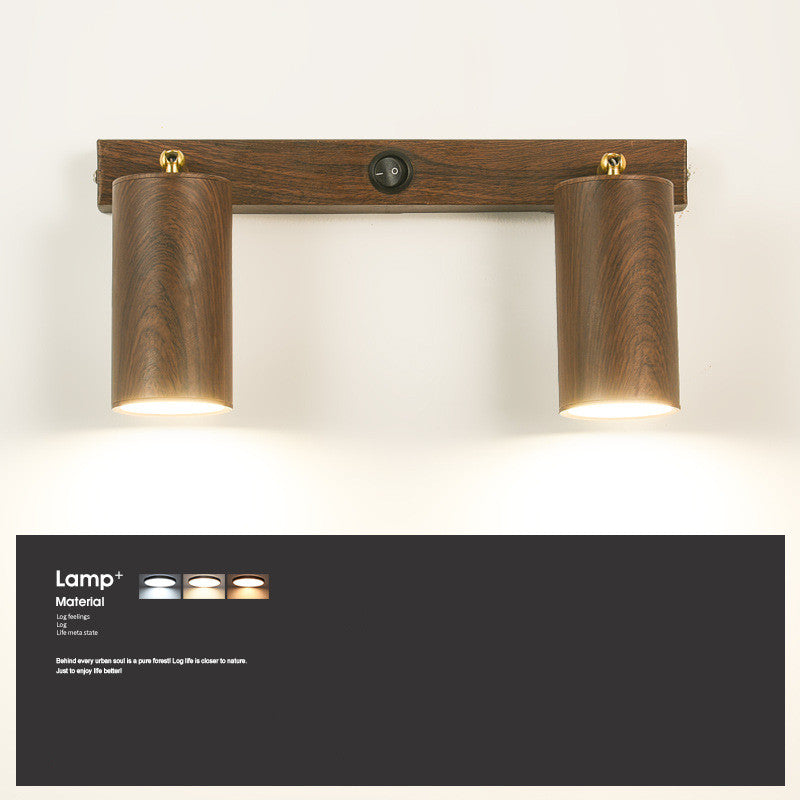 Wood Simplistic Bedroom sconces