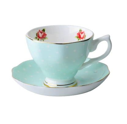 Bone China Coffee Cup Set