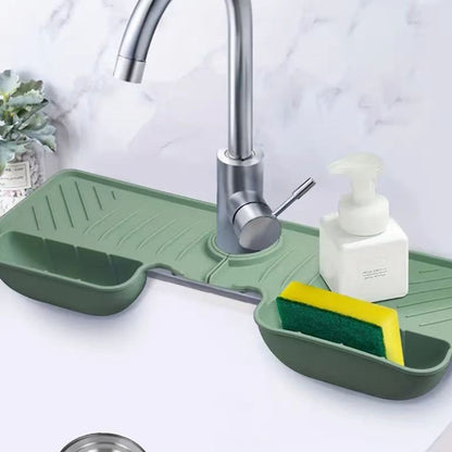 Self-draining Splash-proof Wash Basin