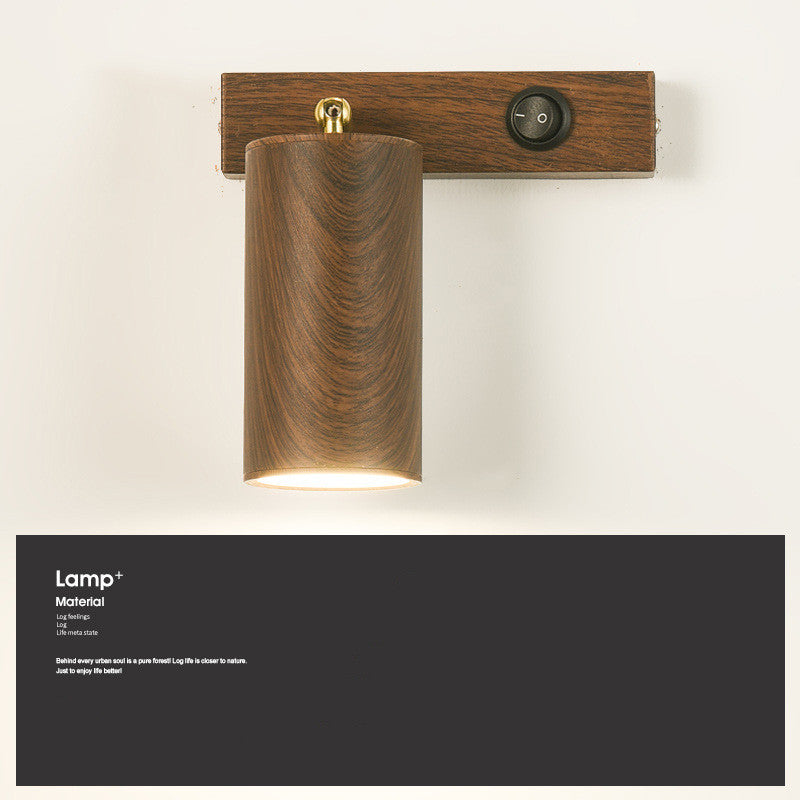 Wood Simplistic Bedroom sconces