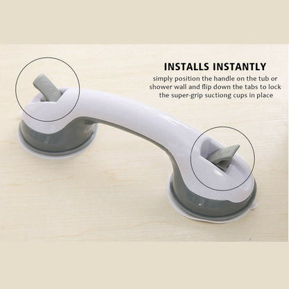 Power Shower Grip Suction Bathroom Handle