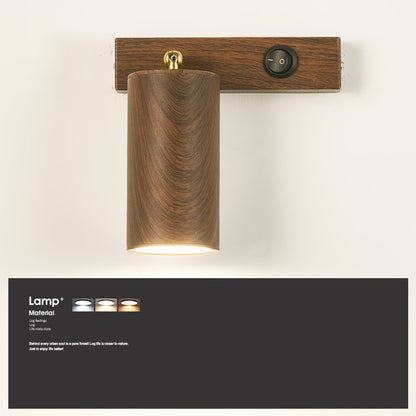 Wood Simplistic Bedroom sconces