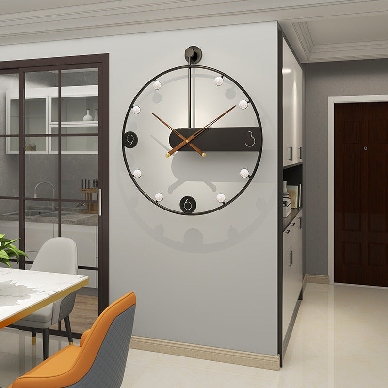 Iron Living Room Decorative Clock