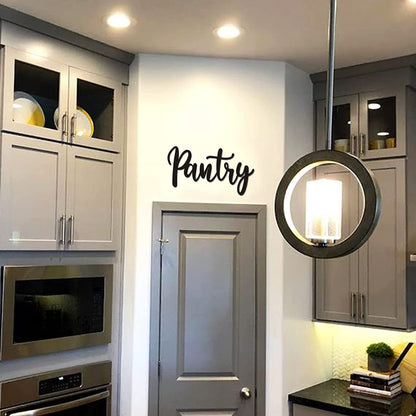 "Pantry" Metal Wall Decoration