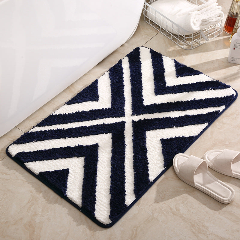 Tufted Bathroom Carpet Door Mat