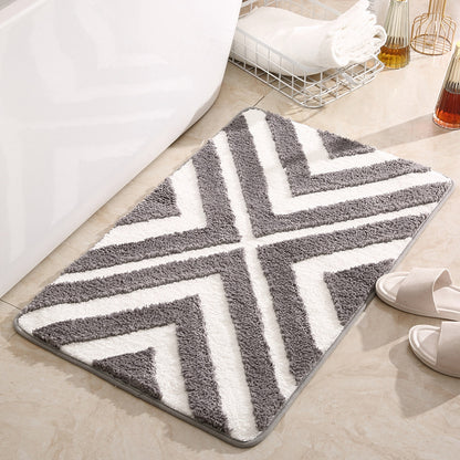 Tufted Bathroom Carpet Door Mat