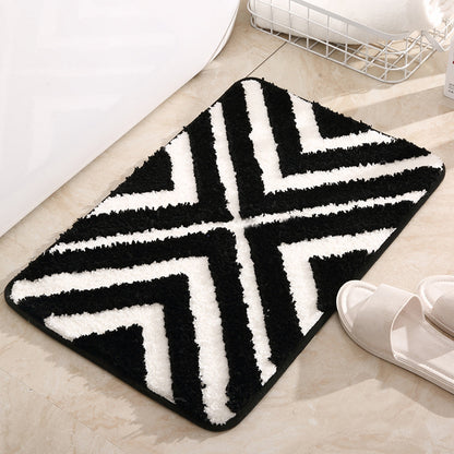 Tufted Bathroom Carpet Door Mat