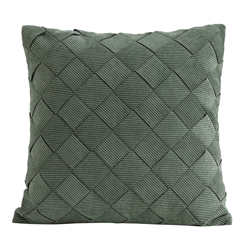 Vintage Corduroy Woven Pillow