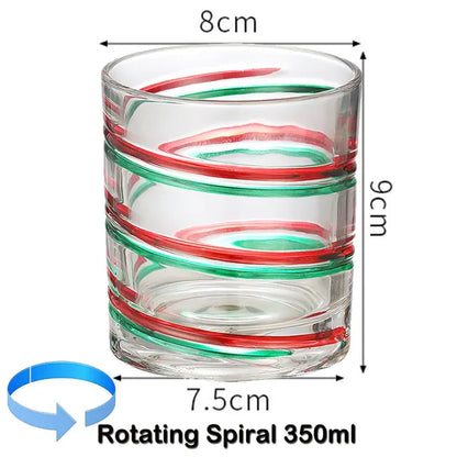 Old Fashioned Rotating Whiskey Glass