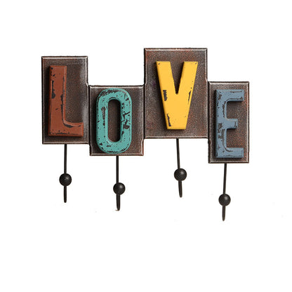 LOVE Wooden Hanging Rack