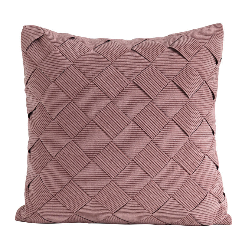 Vintage Corduroy Woven Pillow