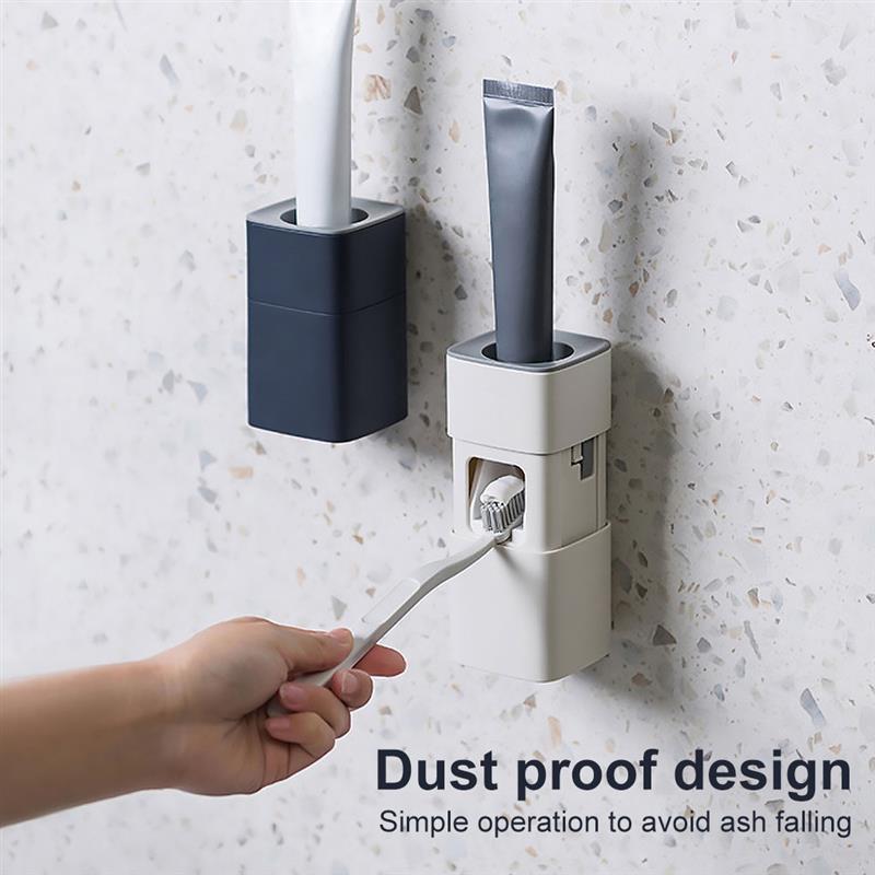 Wall Mounted Automatic Toothpaste Dispenser