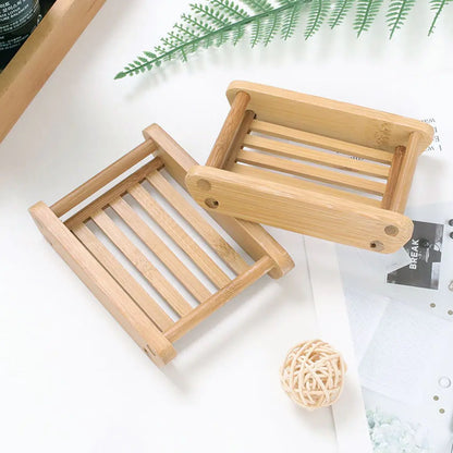 Wooden Bamboo Soap Dish