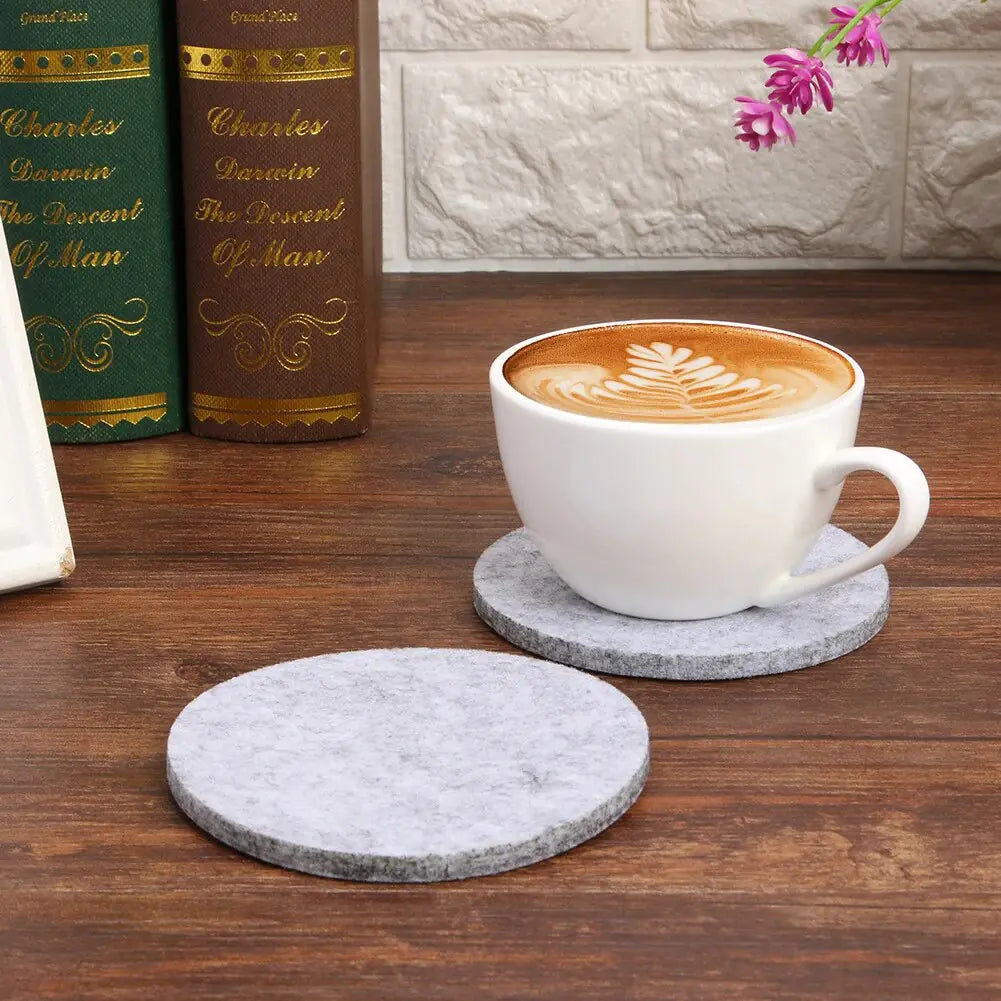 Round Felt Coasters